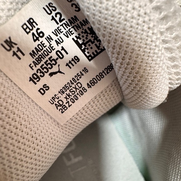 MENS PUMA SNEAKER SIZE 12 USED - Picture 6 of 6